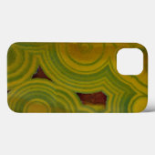 Coques Case-Mate iPhone Jasper océan à taches jaunes (Verso (horizontal))