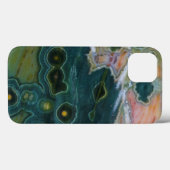 Coques Case-Mate iPhone Jasper Océan à Taches Vertes (Verso (horizontal))