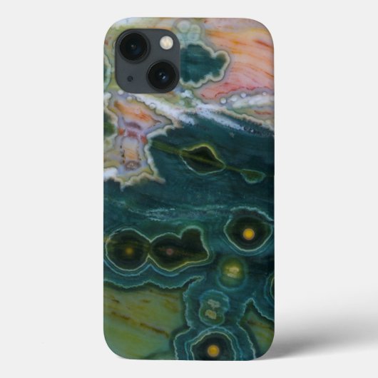 Coques Case-Mate iPhone Jasper Océan Tacheté Vert (Verso)