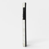 Coques Case-Mate iPhone Jaune baroque de noir de ballon (Dos/Gauche)