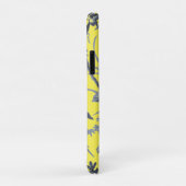 Coques Case-Mate iPhone Jaune botanique de style chinois (Dos/Droite)