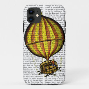 Coque Case-Mate Pour iPhone Jaune chaud et rouge de ballon à air