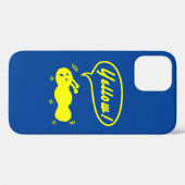 Coques Case-Mate iPhone Jaune! Coque-coque iphone (Verso (horizontal))
