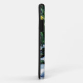 Coques Case-Mate iPhone Jaune Daffodils fleurs dans la neige (Dos/Droite)