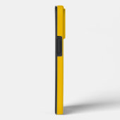 Coques Case-Mate iPhone Jaune doré solide et ensoleillé (Verso / Droite)