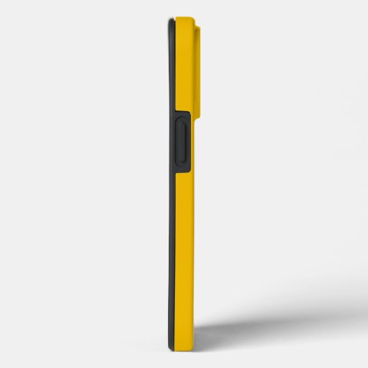 Coques Case-Mate iPhone Jaune doré solide et ensoleillé (Verso / Droite)
