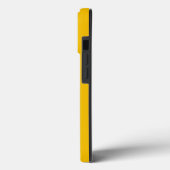 Coques Case-Mate iPhone Jaune doré solide et ensoleillé (Verso / Gauche)