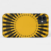 Coques Case-Mate iPhone Jaune Dupée Tiré Inséable Graphique (Dos (Horizontal))