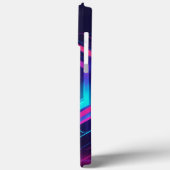 Coques Case-Mate iPhone jaune et bleu (Verso / Gauche)