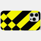 Coques Case-Mate iPhone Jaune Et Noir (Verso (horizontal))