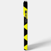 Coques Case-Mate iPhone Jaune Et Noir (Verso / Gauche)