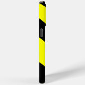 Coques Case-Mate iPhone Jaune Et Noir (Verso / Droite)