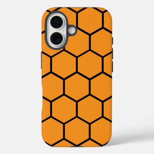 Coques Case-Mate iPhone jaune et noir (Verso)