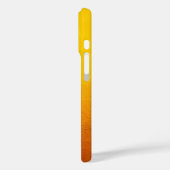 Coques Case-Mate iPhone Jaune et orange ombré (Verso / Gauche)