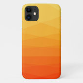 Coques Case-Mate iPhone Jaune Et Orange Polygonal (Dos)