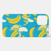 Coques Case-Mate iPhone jaune frais banane tropicale sans soudure patte (Verso (horizontal))