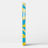 Coques Case-Mate iPhone jaune frais banane tropicale sans soudure patte (Verso / Gauche)