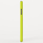Coques Case-Mate iPhone Jaune néon (Dos/Droite)