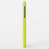 Coques Case-Mate iPhone Jaune néon (Dos/Gauche)