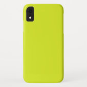 Coques Case-Mate iPhone Jaune néon (Dos)