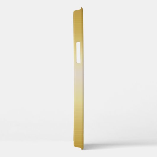 Coques Case-Mate iPhone Jaune Or Gras Métallo manuscrit (Verso / Droite)