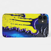 Coques Case-Mate iPhone Jaune pourpre bleu noir vif Abstrait (Dos (Horizontal))