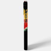 COQUES Case-Mate iPhone JAUNE ROUGE JAUNE ABSTRAIT JAPONAIS FLORAL (Verso / Gauche)