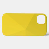 Coques Case-Mate iPhone Jaune, simple, moderne, cool, art géométrique tend (Verso (horizontal))