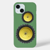 Coques Case-Mate iPhone Jaune Tracteur agricole Roues (Verso)
