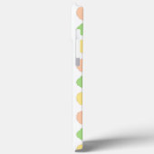 Coques Case-Mate iPhone jaune vert rose orange fille avec Afro (Verso / Gauche)