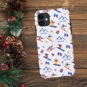 Coques Case-Mate iPhone Jay Peak Vermont Ski Motif de snowboard