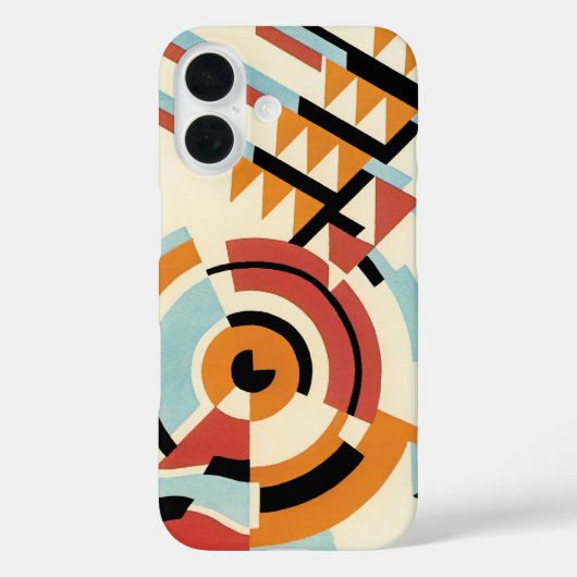 Coques Case-Mate iPhone Jazz Art Déco Rétro, Formes géométriques Motifs (Verso)