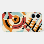 Coques Case-Mate iPhone Jazz Art Déco Rétro, Formes géométriques Motifs (Verso (horizontal))