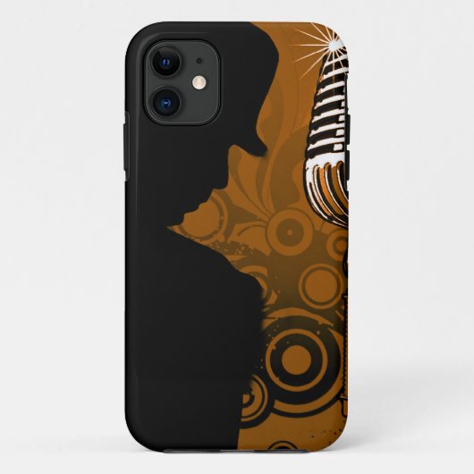 Coques Case-Mate iPhone Je chante,Male_ (Dos)