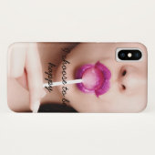 COQUES Case-Mate iPhone JE CHOISIS D'ÊTRE HEUREUX - LOLIPOP (Dos (Horizontal))