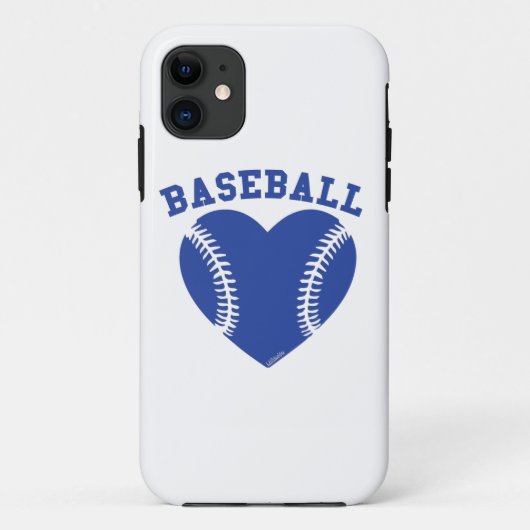 COQUES Case-Mate iPhone JE COEUR BASEBALL (Dos)