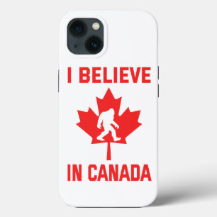 Case-Mate iPhone Case Je Crois Au Canada - Bigfoot Drôle