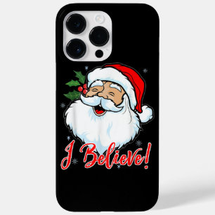 Coque Pour Pour iPhone 14 Pro Max Je Crois Au Père Noël T-Shirt Fantastique Noël H
