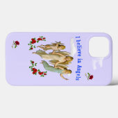 Coques Case-Mate iPhone Je crois aux anges (Verso (horizontal))