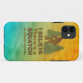 Coques Case-Mate iPhone Je crois qu'il y a un SQUATCH dans ces bois (Dos (Horizontal))