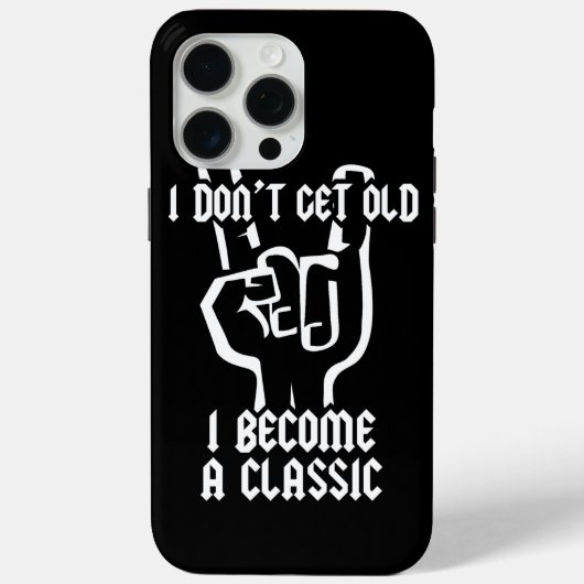 Coques Case-Mate iPhone Je deviens un classique (Verso)