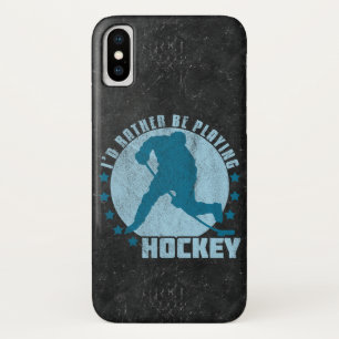 Coques Pour iPhone Je jouerais plutôt à l'hockey