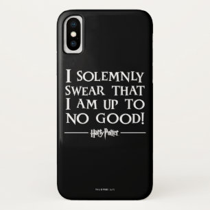 COQUE iPhone X   JE JURE SOLENNELLEMENT QUE JE N'AI RIEN DE BON EN 