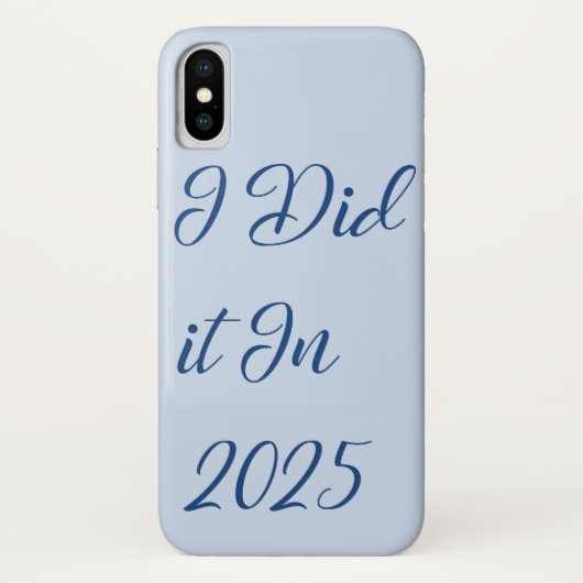 Coques Case-Mate iPhone Je L'Ai Fait En 2025 (Dos)