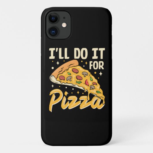 Coques Case-Mate iPhone Je le ferai pour pizza (Dos)