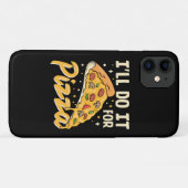 Coques Case-Mate iPhone Je le ferai pour pizza (Dos (Horizontal))