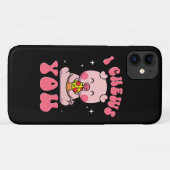 Coques Case-Mate iPhone Je mâche ta pizza (Dos (Horizontal))