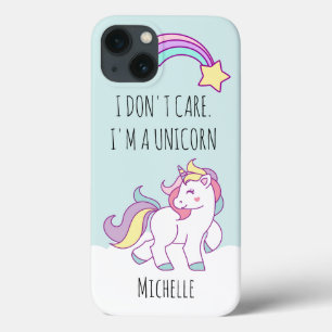 Etui iPhone Case-Mate Je m'en fiche que je sois une Unicorne Magique Per