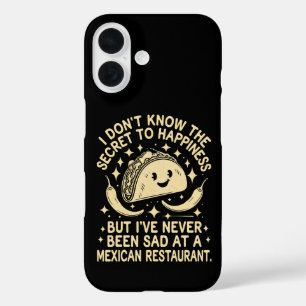 Coques iPhone 16 Je n'ai jamais été triste dans un restaurant mexic