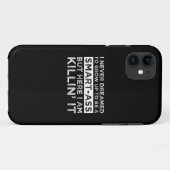 Coques Case-Mate iPhone Je N'Ai Jamais Rêvé Que J'Augmenterais Pour Être U (Dos (Horizontal))